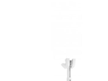 Vogel's Professional PPC 1540 - Monteringssett (takmontering, kontaktplate, teleskopstang) - for projektor - hvit - takmonterbar