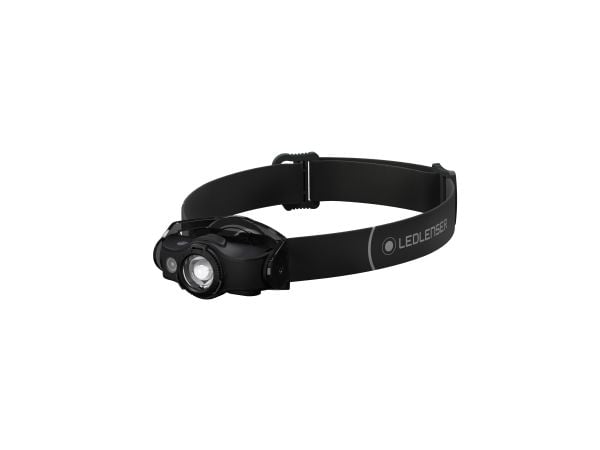 Led Lenser MH4, Hodebåndslommelykt, Svart, IPX4, LED, 400 lm, 180 m