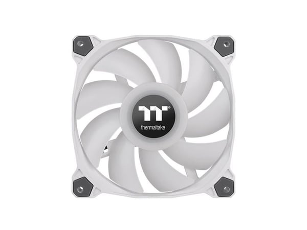 Thermaltake Pure Duo 12 ARGB Sync Radiator Fan - Kabinettvifte - 120 mm - hvit (en pakke 2)