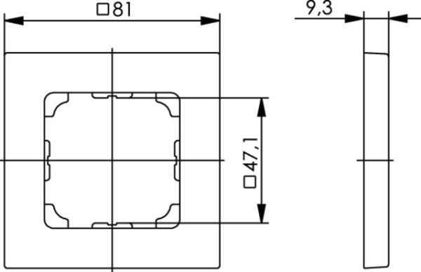 Telegärtner B00004A0024 - Valkoinen - Ruuviton - J00020A0509 - J00020A0505 - J00020A0419 - J00020A0507 - J00020A0508 - J00020A0393 - J00020A0389,.....