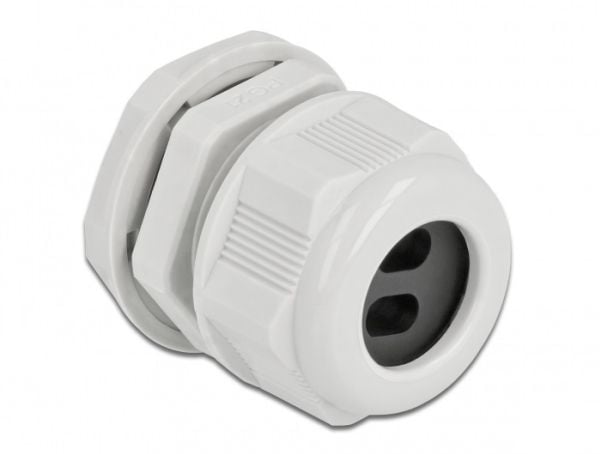 DeLOCK 60392, Harmaa, Muovi, 2 kpl, PG21, 8,6 mm, IP68