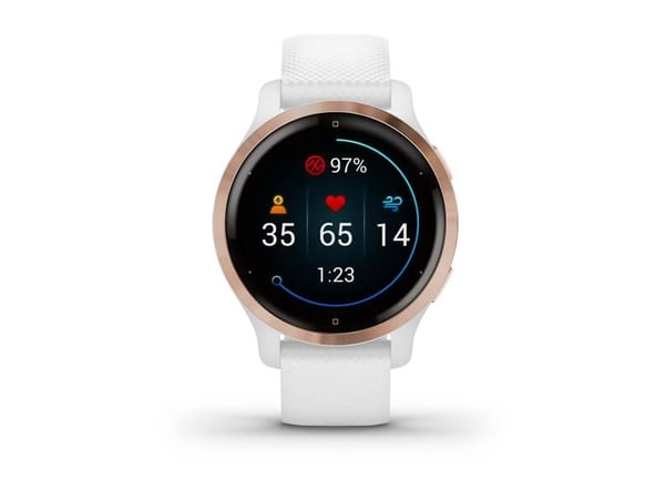 Garmin Venu 2S - Sportklocka med band - silikon