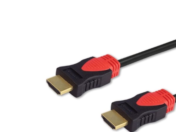 SAVIO CL-95 - HDMI-kabel med Ethernet - HDMI hann til HDMI hann - 1.5 m - svart - 4K-støtte