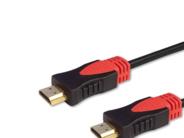 SAVIO CL-95 - HDMI-kabel med Ethernet - HDMI hann til HDMI hann - 1.5 m - svart - 4K-støtte