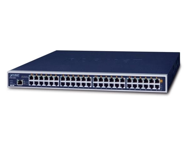 PLANET UPOE-2400G - Hub - Styrt - 24 x 10/100/1000 (UPOE) + 24 x 10/100/1000 - stasjonær, rackmonterbar - UPOE (800 W)