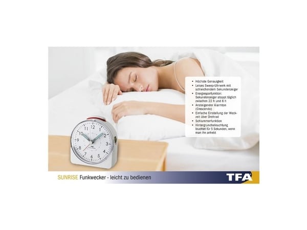 TFA-Dostmann 60.1513.02, Hvit, Plast, Analog, Batteri, AAA, 1,5 V