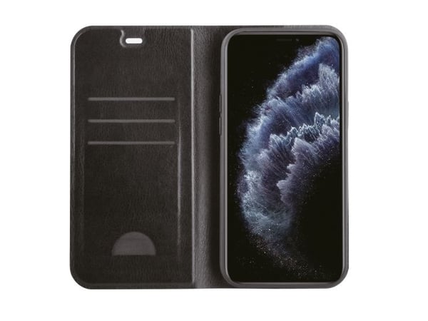 Vivanco Premium, Lommebok-etui, Apple, iPhone 12, iPhone 12 Pro, 15,5 cm (6.1"), Svart