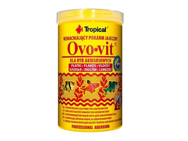 Tropical OVO-VIT, Akvaariokala, Kuivaruoka, Crunchy, 0,1 kg, 0,5 L