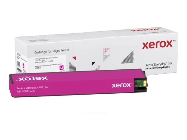 Everyday Suuri kapasiteetti Magenta PageWide-kasetti Xeroxilta, HP L0R14A -yhteensopiva, 16000 sivua (006R04220), 16000 sivua, Magenta, 1 kpl