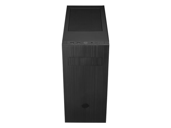 Cooler Master MasterBox MB600L V2 - Med ODD-støtte - mid tower - ATX - ingen strømforsyning (ATX) - svart - USB/lyd