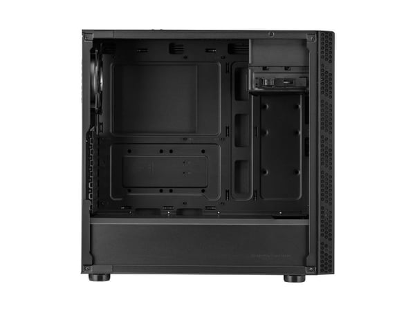 Cooler Master MasterBox MB600L V2 - Med ODD-støtte - mid tower - ATX - ingen strømforsyning (ATX) - svart - USB/lyd