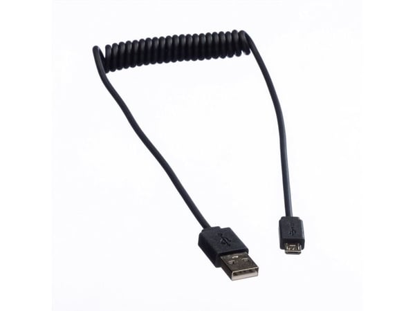 Roline USB-kaapeli USB 2.0 USB-A uros, USB-Mikro-B uros 1,00 m musta suojattu 11.02.8317