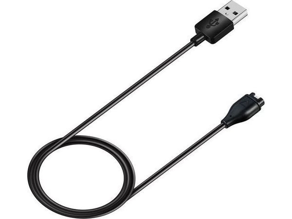 Taktisk USB-laddkabel med två kontakter för Garmin Fenix 5/6/7, Approach S60, Vivoactive 3