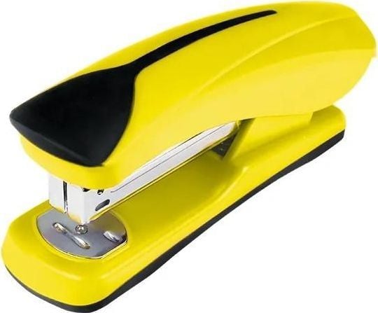 Ørnestiftemaskin TYST6101B gul stiftemaskin 20 ark EAGLE