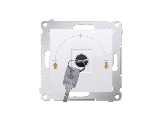 Kontakt-Simon DPZK.01/11, Muovi, Valkoinen, IP20, 230 V, 5 A, 75 mm