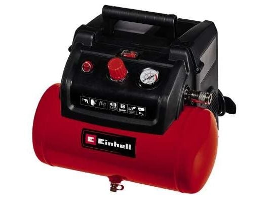 Einhell TC-AC 190/6/8 OF Set, 190 l/min, 8 stang, 1200 W, 8,8 kg
