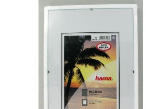 Hama Frameless Picture Holder Clip-Fix - Fotoholder - Designet for : 5x7 in (13x18 cm) - glass - rektangulær