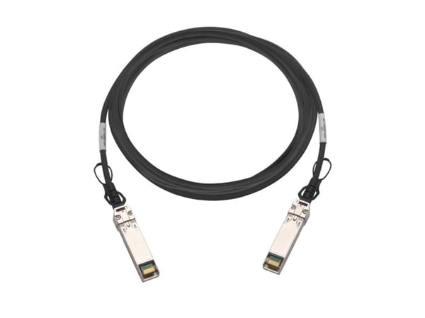 QNAP - Direkte 25GBase-koblingskabel - SFP28 til SFP28 - 3 m - toakset