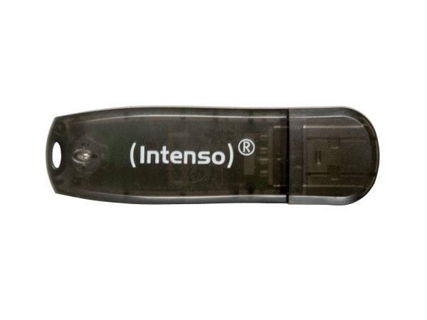 USB-tikku 2.0 Intenso Rainbow Line, 16 GB, musta