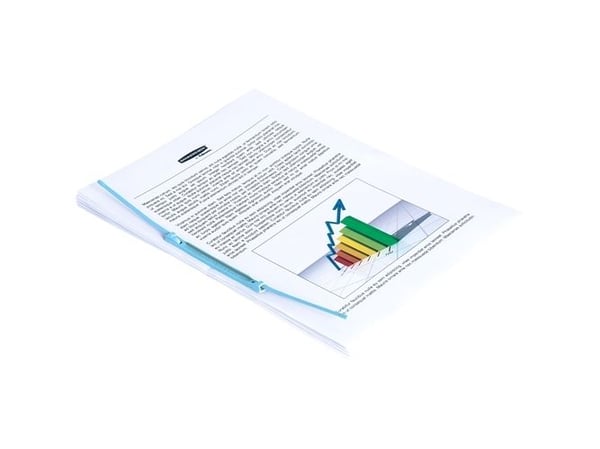 Fellowes 1189601, Polypropylen (PP), Blå, 87 mm, 101 mm, 9 mm, 20 stykker