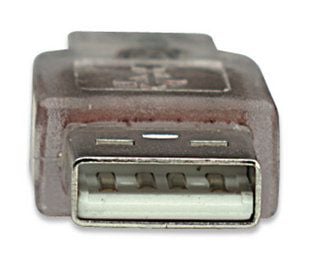 Manhattan 333405, 1,8 m, USB A, USB B, USB 2.0, 0,48 Gbit/s, Sølv