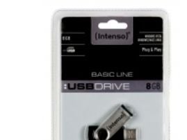Intenso Basic Line - USB flash-enhet - 8 GB - USB 2.0