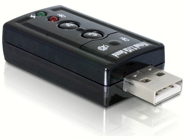 Delock - Lydkort - stereo - USB