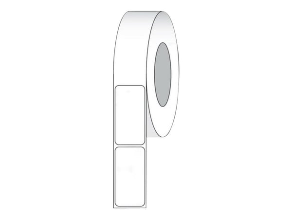 Capture - Miljøvennlig papir - permanet adhesiv - ubelagt - perforert - hvit - 100 x 100 mm 10000 etikett(er) (20 rull(er) x 500 boks - merkelapper