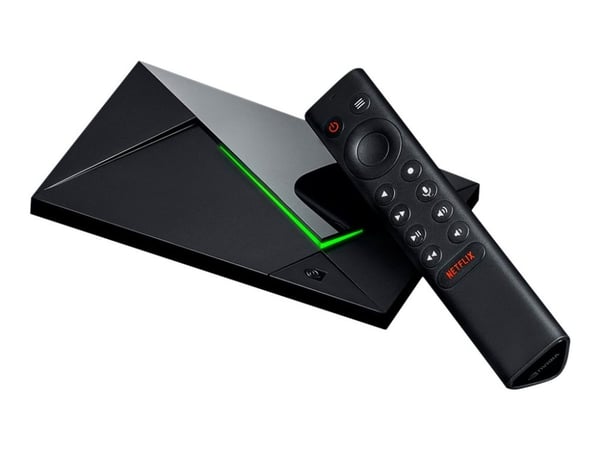 NVIDIA Shield TV Pro - Digital multimediemottaker - 4K - HDR - 16 GB - svart