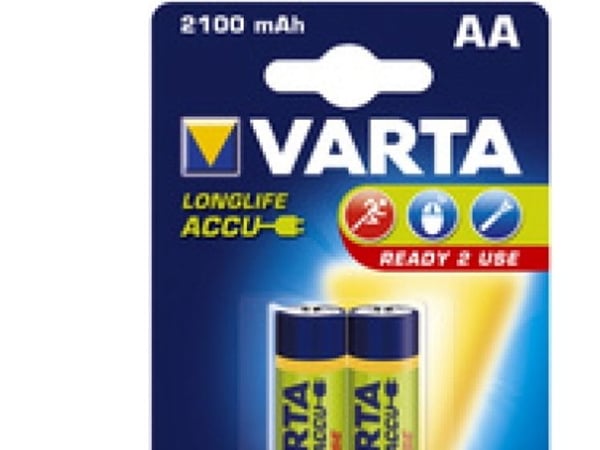 Varta Longlife 56706 - Batteri 2 x AA type - NiMH - (genopladelige) - 2100 mAh (pakke med 2)