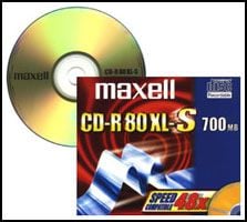 Maxell - 50 x CD-R - 700 MB (80min) 52x - utskrivbar yta - spindel