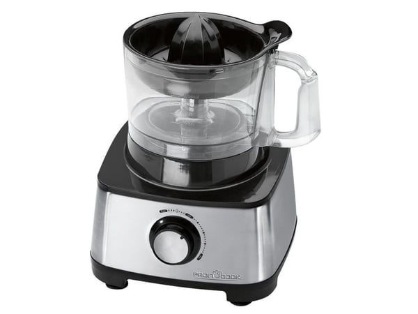 ProfiCook PC-KM 1063 - Kjøkkenmaskin - 1200 W - rustfritt stål / svart