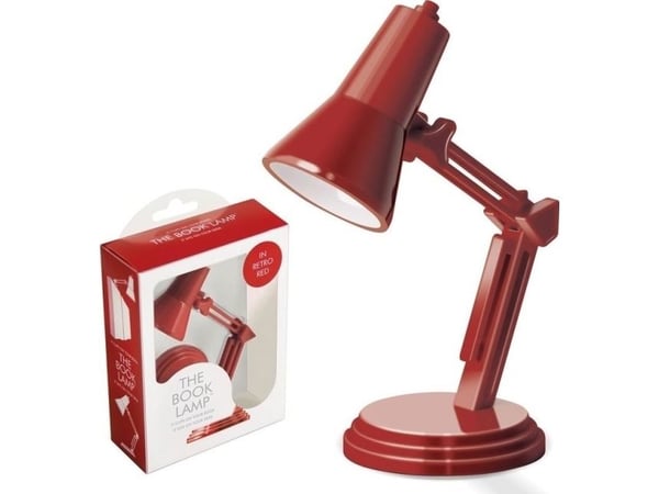 Boklampe - boklampe - rød