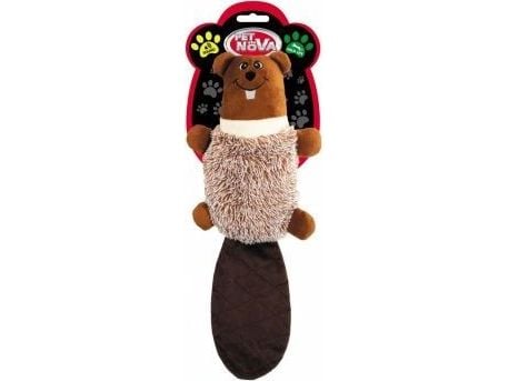 Aqua Nova PETNOVA knitrende tyggeleke 47 cm PLU-BEAVER 4091