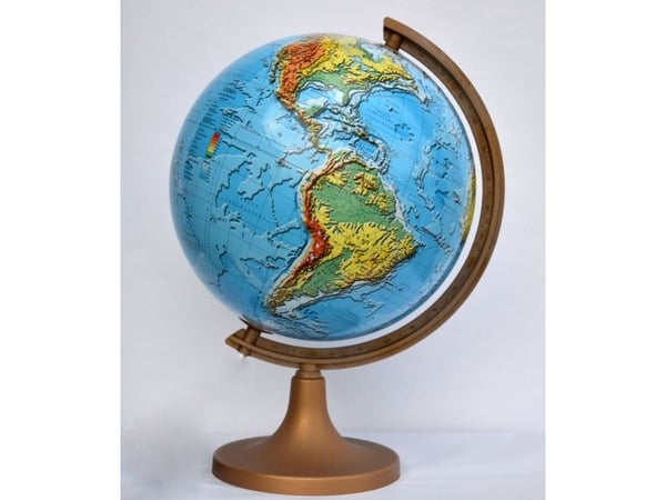 Zachem Globus 320 fysisk 3D Zachem Globus 320 fysisk 3D