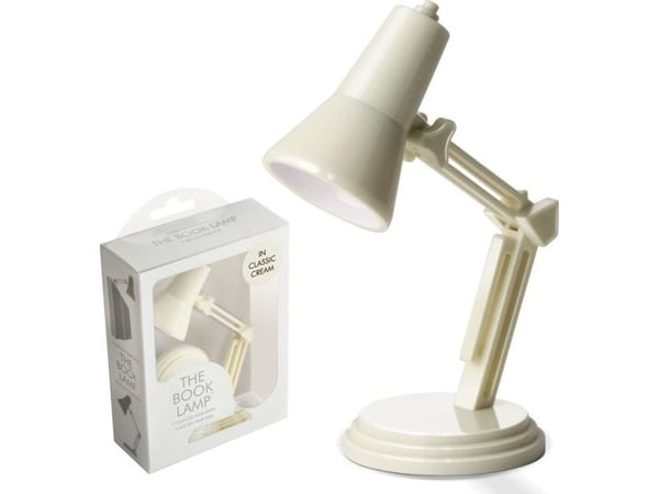 Boklampe - boklampe - hvit