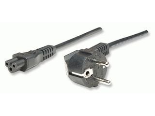 Manhattan 371131, 1,8 m, CEE7/4, C5-liitin, 250 V, 10 - 16 A