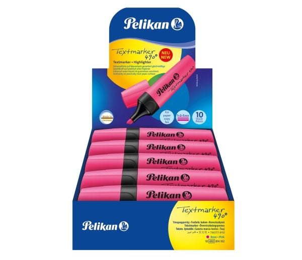 Pelikan highlighter 490, 1 stk, rose, rose, polypropylen (PP)