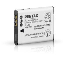 Pentax D L192 - Kamerabatteri - Li-Ion - for Pentax WG-90, X70; Optio RZ18; Ricoh WG-3, WG-30, WG-30 Wi-Fi, WG-30w, WG-50, WG-60, WG-70