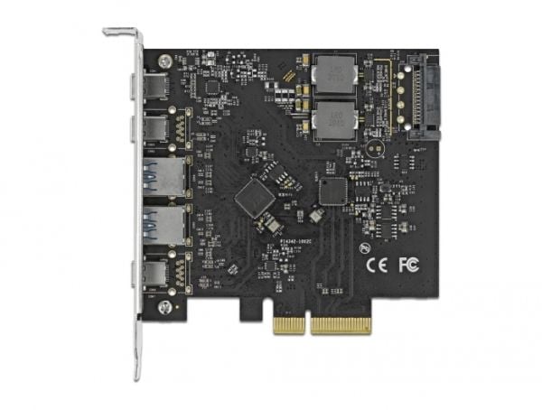 Delock - USB-adapter - PCIe 3.0 x4 - USB-C 3.2 Gen 2 x 3 + USB 3.2 Gen 2 x 2
