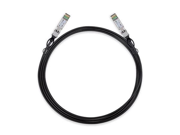 TP-Link TL-SM5220-3M V1 - Direkte 10GBase-koblingskabel - SFP+ (hann) til SFP+ (hann) - 3 m - toakset - passiv