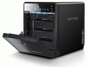 FANTEC QB-35US3R - Harddiskarray - 4 brønner (SATA-300) - SATA 3Gb/s, USB 3.0 (ekstern)