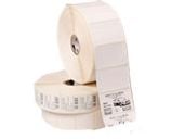 Zebra PolyPro 4000D - Polypropylen (PP) - matt - permanent akryl-adhesiv - belagt - perforert - 7,01 mille - hvit - 76.2 x 25.4 mm 8000 etikett(er)...