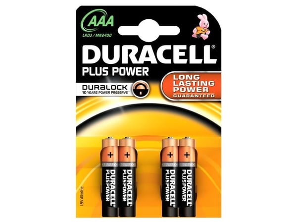 Duracell Plus Power - Batteri 4 x AA-typ - alkaliskt