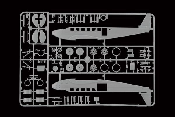 Italeri Junkers Ju - 52 / 3M ''''Tante Ju'''', 1:72, Monteringssett, Faste vinger, Militært luftfartøy, Junkers Ju - 52 / 3M, Plastikk