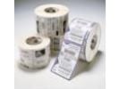 Zebra Z-Band Direct Next Generation - Polypropylen (PP) - permanent akryl-adhesiv - belagt - perforert - hvit - 25.4 x 279.4 mm 1200 stk (6 rull(er...