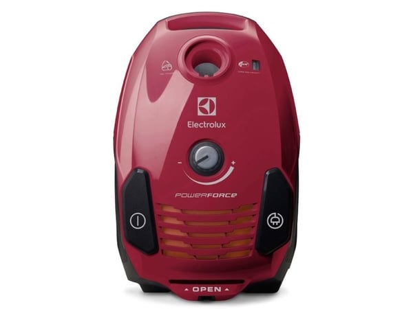 Electrolux PowerForce EPF61RR - Støvsuger - kanister - pose - rød