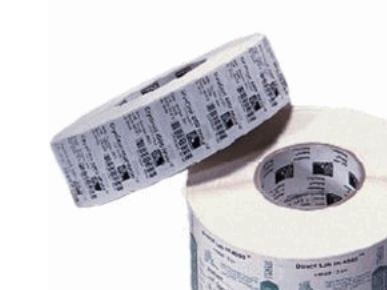 Zebra Z-Select 2000D - Papir - permanet adhesiv - 44.5 x 76.2 mm 7000 etikett(er) (20 rull(er) x 350) merkelapper - for Encore 3; QL 320, 420
