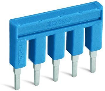 Wago 2002-410/000-006, Varoketulppa, 1 kpl, Sininen, 50,4 mm, 4,1 mm, 19 mm