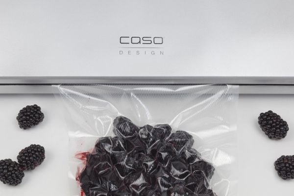 Caso GourmetVAC 480, Svart, Sølv, 800 mbar, Marinering, Vakuumforsegling, Plastikk, Berøring, 30 cm